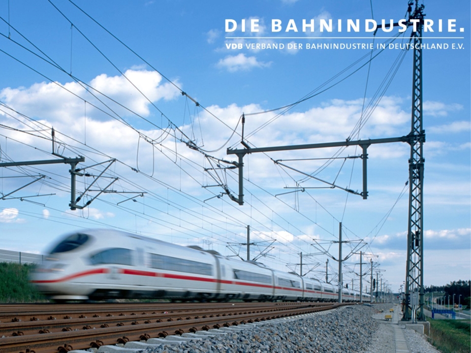 Mitglied des VDB – Verband der Bahnindustrie Deutschland